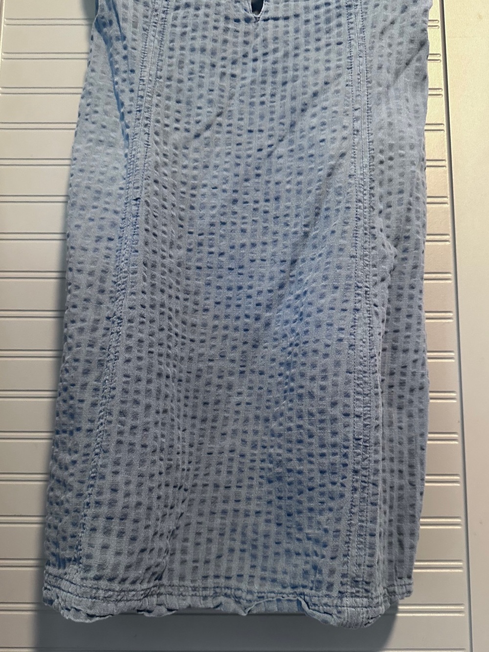 UO Why Not Seersucker Mini Dress Sz. M - Picture 9 of 14